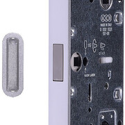 Замок магнитный Mediana Polaris под W/C с ответной планкой B061025034640 мат.хром (AGB)