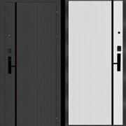 M9 ФЛП-39 Черная шагрень - ФЛП-39 Velluto Bianco AG 700