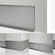 Угол внутренний плинтуса Profiling  для ПЛ-60 (белый муар, черный муар, серебро/мат.)