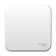 SE Blanca наруж Бел Выключатель 1-клавишный 6А, 250В, изолир. пластина, Systeme Electric, Белый, BLNVA061011