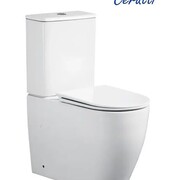 CeruttiSPA Унитаз напольный VINCE Tornado безободковый с крышкой duroplast, soft-close, быстросъемная, белый