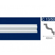 Плинтус потолочный экструдир. С13/50 42x42 2м