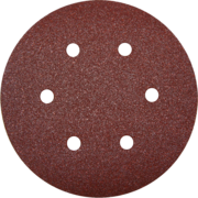 Круг на шлифовальной бумаге