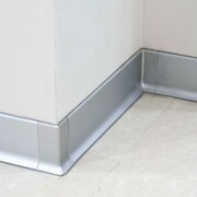 Угол внутренний плинтуса Profiling  для ПЛ-100 (белый муар, черный муар, серебро/мат.)