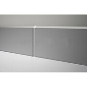 Соединитель для плинтуса Profiling ПЛ-80 ( белый муар, черный муар, Серебро/мат.)