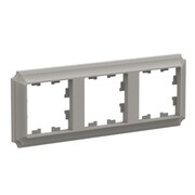 Рамка 3-постовая универсальная Systeme Electric (Schneider Electric) Atlas Design Antique, шампань ATN100503