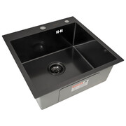 Мойка ARFEKA ECO AR 500*500 BLACK PVD NANO DECOR