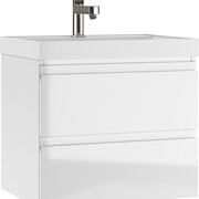 Тумба подвесная под умывальник "Classica 60" Graffo белый глянец В2 Домино DGr2114T