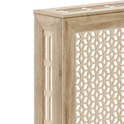 Экран для радиатора 120х60 Илона Дуб сонома STELLA