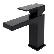 WasserKraft Abens 2003 Смеситель для умывальника черный Soft-touch