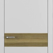 Квалитет К6 Вставка Дуб серый Матовый серый ABS