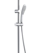 WasserKraft Душевой комплект(душевая насадка "Ливневый дождь" 246*190, стойка шланг, лейка 1х функц)