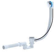 Перелив п/а с сифоном плоский 600мм (металл) CK60PF