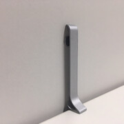 Соединитель для плинтуса Profiling ПЛ-40 ( белый муар, черный муар, Серебро/мат.)