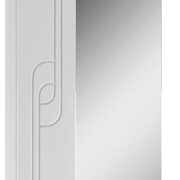 Шкаф-зеркало Лилия 50 левый АЙСБЕРГ DA2004HZ