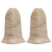 Угол наружный для плинтуса ПВХ Winart 58 853 Дуб Супрема (2 шт)