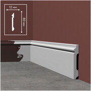 Плинтус SOLID 1 UHD 01/80-CB 2.40м