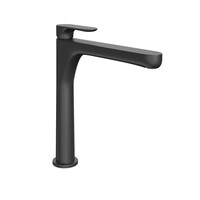 Kerama Marazzi Смеситель для раковины OLE однорычажный высокий без донного клапана, матовый черный