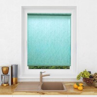 Рулонная штора Lm Decor «Жаккард» LM 66-18 Голубой(48*160)