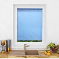 Рулонная штора Lm Decor «Жаккард» LM 66-06 Синий(160*170)