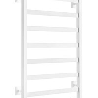 Полотенцесушитель Ростела Экспи Квадро V30 1/2" 7 перекладин 40x80 см (белый)