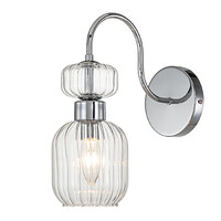 Настенное бра Gloss 1141/1A Chrome/Clear