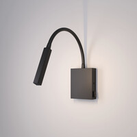 Светильник настенный регулируемый светодиодный KNOB 40118/LED черный