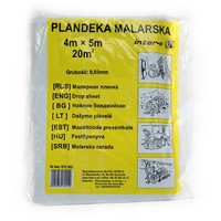 Пленка малярная защитная Inter-S 30 микрон!!!