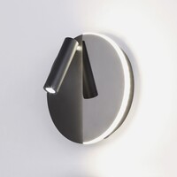 Настенный поворотный светодиодный светильник Drom LED 40105/LED чёрный/чёрный жемчуг
