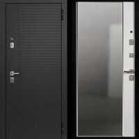 TR 13 ЮП-17 ZB 999-2 Черный кварц - ЮП-15 (зеркало) ZB Белый