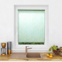 Рулонная штора Lm Decor «Жаккард» LM 66-22 Бирюзовый(140*170)