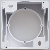 SE Glossa Бел Коробка наружного монтажа, Systeme Electric, Белый, GSL000100