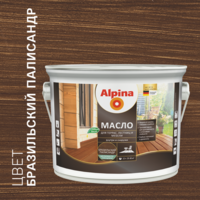 Alpina Масло для террас лестниц и мебели шелк.-глянц. браз. палис. 0,75л/0,68кг