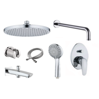 Душевая система скрытого монтажа, арт. Set_7in1, ESKO