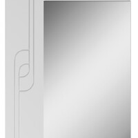 Шкаф-зеркало Лилия 60 левый АЙСБЕРГ DA2008HZ