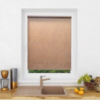 Рулонная штора Lm Decor «Жаккард» LM 66-09 Темно-бежевый(180*185)