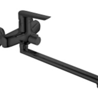 Esko Смеситель "Lagos Black" д/ван., изл. 300мм, с акс., арт. LG31B