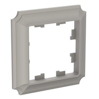 Рамка 1-постовая универсальная Systeme Electric (Schneider Electric) Atlas Design Antique, шампань ATN100501