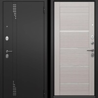 T2 TRUST ECO MP RL-11 Черный муар - Е-142 Lacobel White Бьянко ларче
