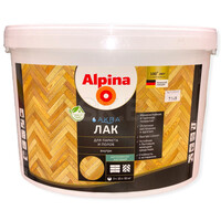 Alpina АКВА Лак для паркета и полов глянец 0,9л/0,90кг