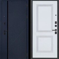 M19 ФЛП-37 Темно-Синий софт - ФЛ-38 Velluto Bianco AG 700