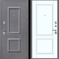 M50 штамп 2 квадрата Букле графит - ФЛ-30 Velluto Bianco AG 700