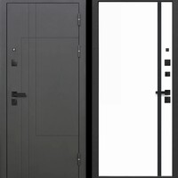 9 см Smart 4 RAL 7024 - Эмалит белый