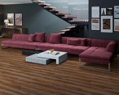 Замковый Кварцвинил Alta Step Perfecto SPC 8807 NL Дуб коричневый планка 1218 х 180 (2,63м2)